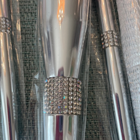 Pink and Silver Makeup Brush Set - Picture 3 of 5